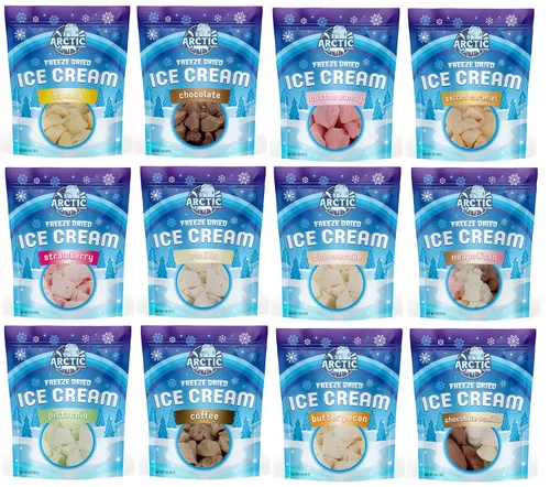 Vista 9 de Arctic Farms Helado liofilizado que no se derrite (1 onza, S'mores)