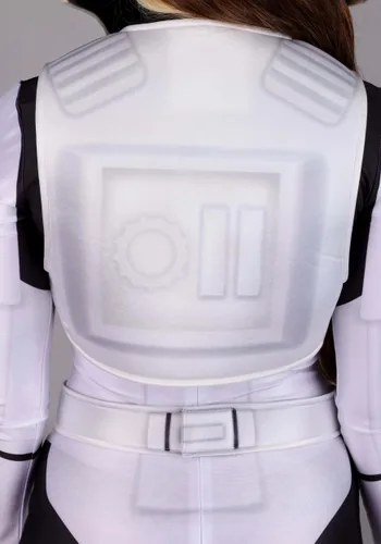 Vista 2 de Disfraz Deluxe de Mujer Stormtrooper de Star Wars Multicolor