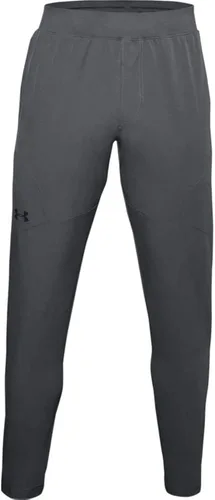 Vista 4 de Under Armour Pantalones de entrenamiento cónicos de tela elástica estándar para hombre
