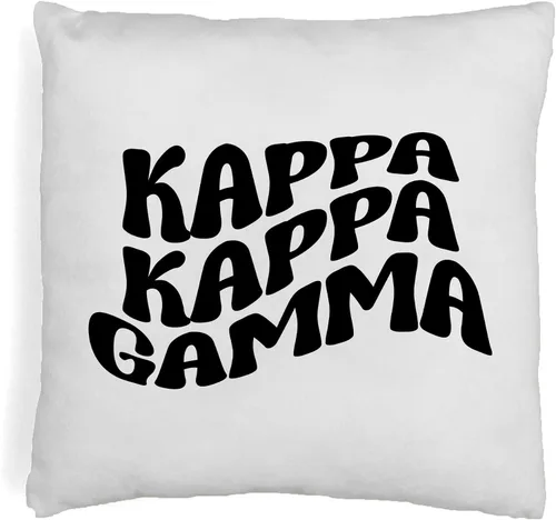 Vista 36 de sockprints Mod Alpha Chi Omega - Funda de almohada de 18 x 18 pulgadas, fundas de almohada de hermandad de mujeres - Almohada decorativa