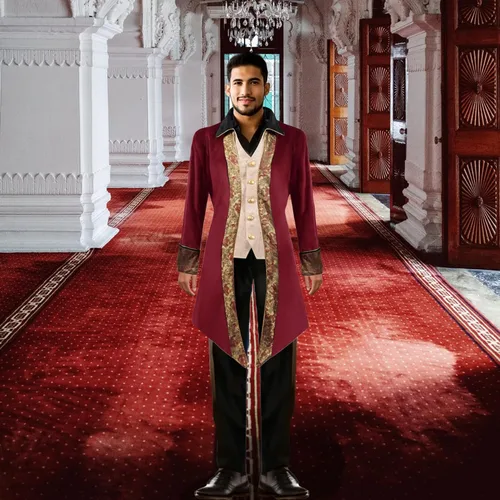Vista 7 de Abrigo steampunk renacentista, disfraz de Halloween para niños, medieval pirata vampiro, chaqueta victoriana, abrigo para niños