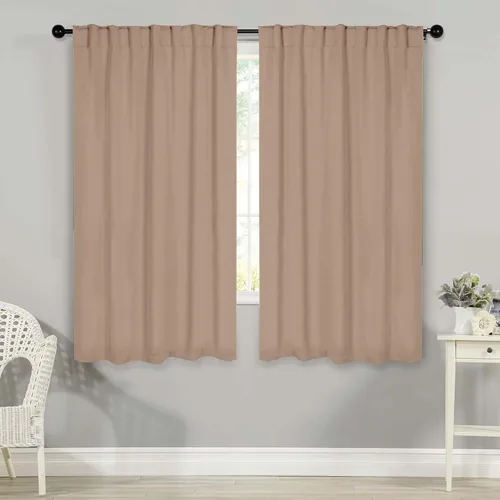 Vista 94 de Superior Cortinas Opacas, Oscurecimiento de Habitación, Dormitorio, Cortinas, Cocina, Acentos de Ventana de Sala de Estar, Bloqueo Solar, Térmico