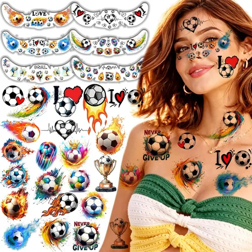 Vista 11 de 49 tatuajes patrióticos estadounidenses del 4 de julio, tatuajes temporales del Día de la Independencia, tatuajes temporales rojos, blancos