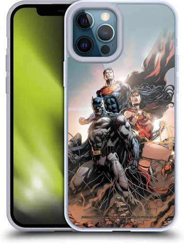 Vista 125 de Head Case Designs Funda de gel con licencia oficial de la Liga de la Justicia DC Comics #10 Darkseid War Comic Book Cover