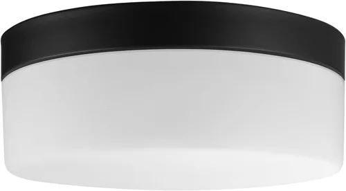Vista 10 de Globe Electric 44479 Teagan 1-Luz Lámpara de Techo de Montaje Empotrado Interior y Exterior, Bronce Oscuro, Pantalla de Vidrio Transparente