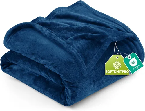 Vista 44 de Utopia Bedding - Manta de vellón de lujo, mullida, antiestática; manta de suave microfibra de 8.8 oz/yd² (300 g/m²) para sofá y cama; tamaño Gris