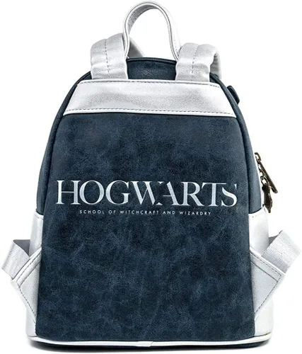 Vista 6 de Loungefly Harry Potter Hogwarts Castle Hedwig - Bolso de hombro con doble correa para mujer, Multi, Classic