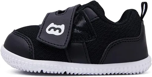 Vista 5 de BMCiTYBM Zapatos para caminar de malla transpirable para bebés, niños y niñas, ligeros, antideslizantes, para primeros pasos, 6, 9, 12, 18, 24 meses