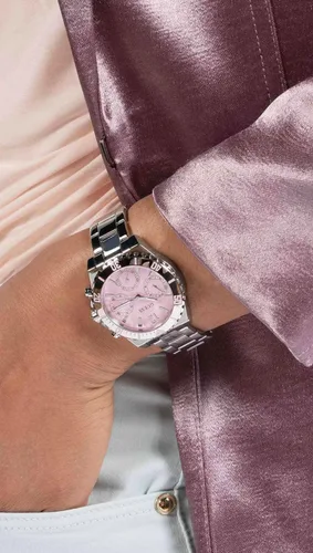 Vista 8 de GUESS Silver-Tone Multifunction Watch
