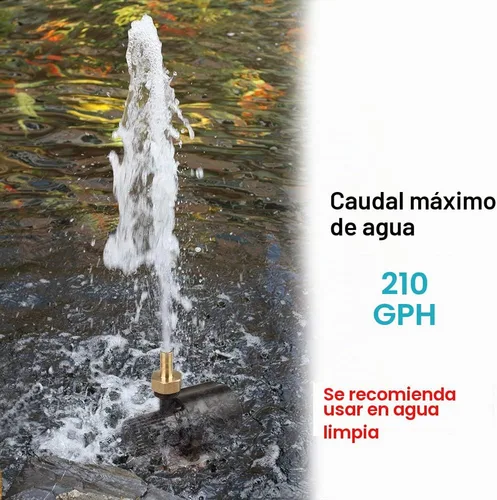 Vista 3 de Bomba de agua sumergible de DC 12V 15W, bomba de estanque
