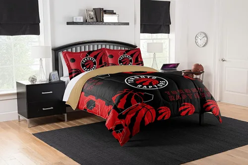 Vista 10 de Northwest NBA Unisex-Adult Comforter and Sham Set Golpe inverso
