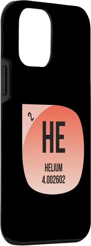 Vista 3 de Funda de helio para iPhone 12 mini elemento químico