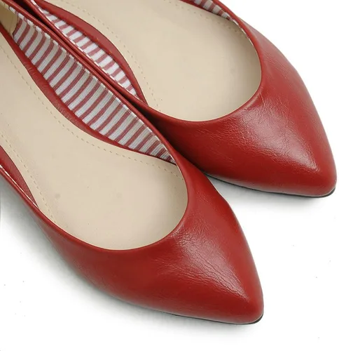 Vista 6 de Ollio Zapatos estilo ballet para mujer, cómodos y básicos, multicolor