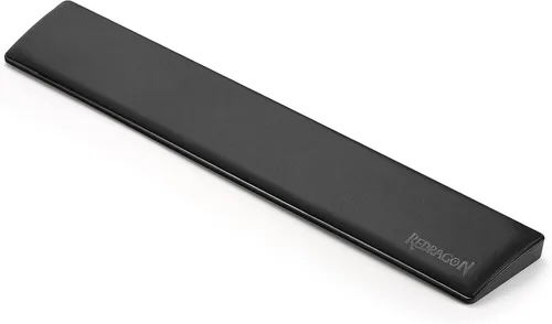 Vista 11 de Redragon P035 Meteor S Almohadilla de Descanso para Muñeca de Teclado de Computadora, Soporte Ergonómico de Espuma de Memoria Suave con Base de Goma