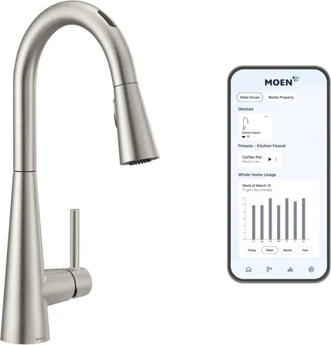 Vista 20 de Moen 7864EWSRS Sleek Reflex Motionsense, 7864BLS