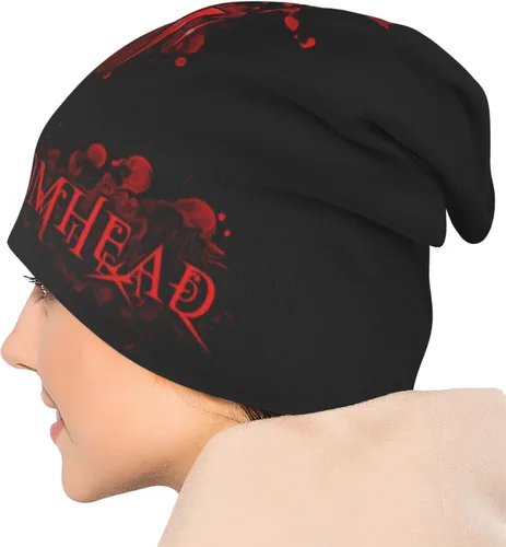 Vista 3 de EUGENEHW Mushroomhead - Gorro de punto para hombre y mujer, color negro, Negro