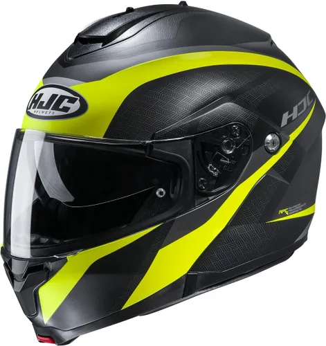 Vista 3 de HJC C91 Taly - Casco de motocicleta natural, aprobado por DOT (MC1SF, S)
