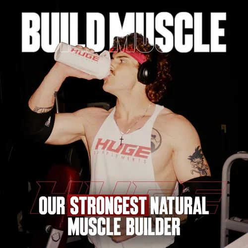 Vista 2 de Huge Supplements Suplemento de Ecdysterone, constructor muscular natural para hombres, 1000 mg beta ecdysterone por porción, dosificado óptimamente