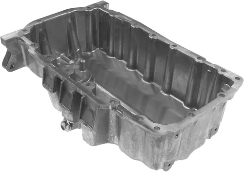 Vista 3 de Cárter de aceite del motor con tapón de drenaje, cárter de aceite para Audi A3 2010 2011 2012 2013 Volkswagen Jetta 2009-2014 Beetle 2013-2014 Golf