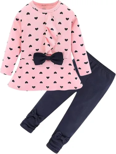 Vista 2 de Adorable ropa para bebé, 2 piezas para niña