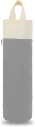 Vista 10 de Soporte para bolsas de plástico, soporte de pared para almacenamiento de bolsas de plástico, organizador de bolsas de basura de algodón, dispensador