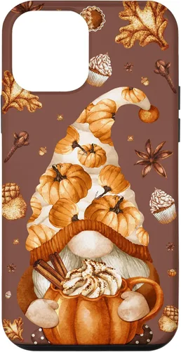 Vista 15 de iPhone 14 Autumn Gnomo Love Pumpkin Spice, Fall Yall y funda de Acción de Gracias