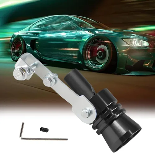 Vista 6 de Silenciador universal de tubo de sonido turbo simulador de sonido de tubo de escape potenciador de sonido compatible con camiones, motocicletas