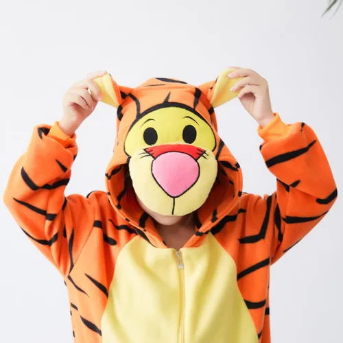 Vista 3 de Pijama unisex de animales para niños, disfraz de Halloween y Navidad