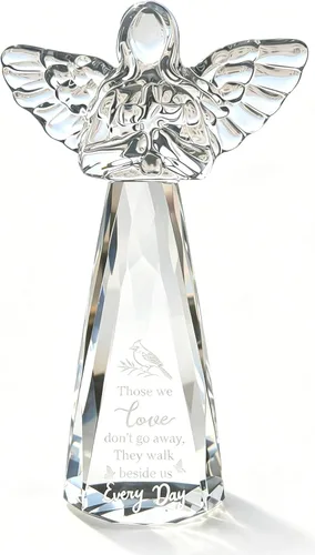 Vista 12 de Champagne Crystal Guardian Angel Christian Gifts for Women