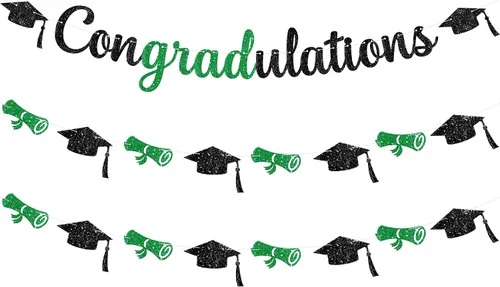Vista 11 de KatchOn, Cartel con texto en inglés «We are So Proud of You» («We are So Proud of You») – Cartel de felicitaciones para decoraciones de graduación