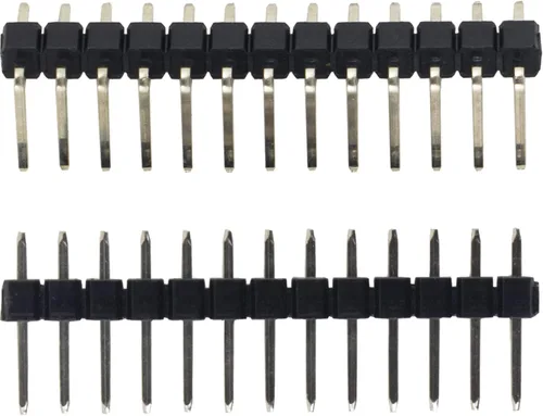 Vista 6 de whiteeeen 4pcs RJ45 Breakout Board con luces LED y 2 tipos de cabezales de pin macho (ángulo recto y derecho)