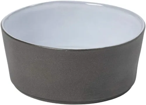 Vista 16 de Costa Nova Plato de pan de cerámica de 6 pulgadas, colección Lagoa Eco Gres, negro, apto para microondas y lavavajillas, acristalamiento seguro