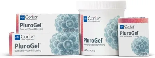 Vista 5 de PluroGel Gel de apósito para quemaduras y heridas, que retiene la humedad, no citotóxico, soluble en agua, gel biocompatible para quemaduras