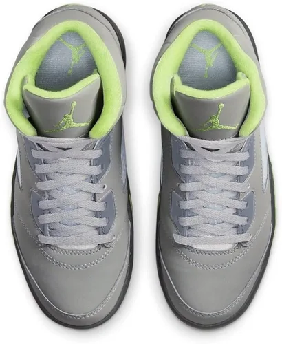 Vista 5 de Jordan 5 Retro Green Bean SILGreen Bean-Flint Grey (DQ3735 003), PlataVerde Bean-Flint Grey