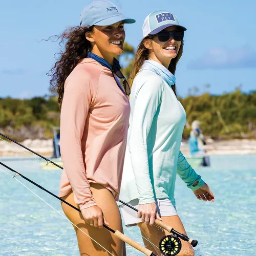 Vista 5 de Free Fly Sudadera con capucha ligera de bambú para mujer, secado rápido, transpirable, con protección solar, UPF 40+