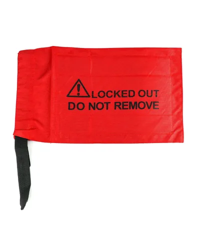 Vista 2 de QWORK Bolsa de bloqueo de enchufe eléctrico, bolsa de bloqueo de enchufe de seguridad para control de enchufe eléctrico de gran tamaño, 10 x 17