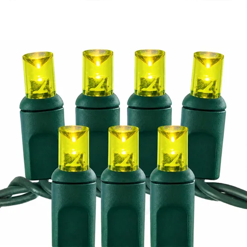 Vista 18 de Luces LED de Navidad profesionales – 70 unidades de luces cónicas gran angular – Juego de luces de grado profesional para interiores y exteriores