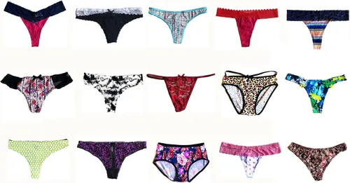 Vista 5 de Morvia Paquete de variedad de bragas para mujer, tanga, hipster, hilo dental, surtido ropa interior multicolor