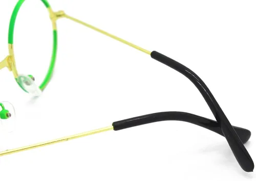 Vista 4 de JINHUIBBA Encanto Mirabel - Disfraz de niña con marco de lentes con aretes para disfraz de princesa Halloween cumpleaños disfraz