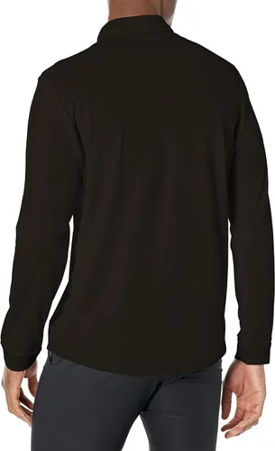 Vista 2 de adidas Polo de manga larga UPF para hombre