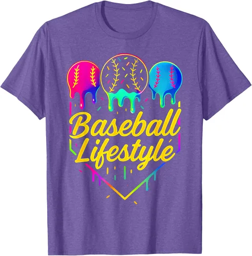 Vista 12 de Baseball Life Style 101 - Camiseta de béisbol para jóvenes