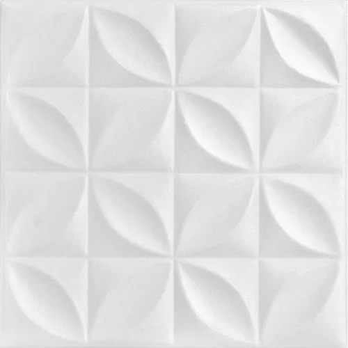 Vista 9 de À LA MAISON CEILINGS R103 Perceptions - Azulejo de techo de espuma (21.6 pies cuadrados/caja), paquete de 8, color blanco liso