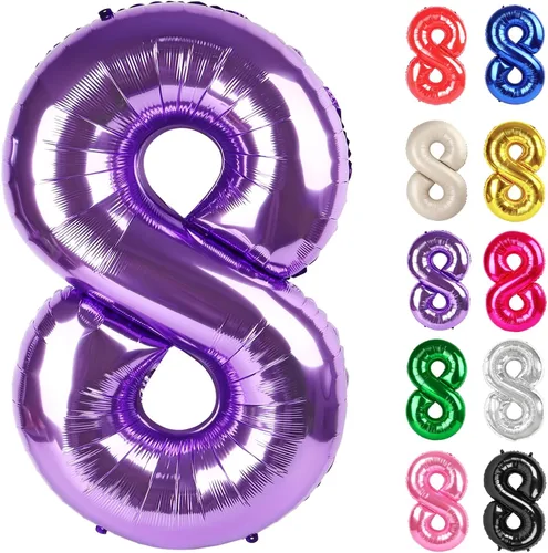 Vista 40 de Globo negro del número 0 de 40 pulgadas – globo número 0, decoraciones