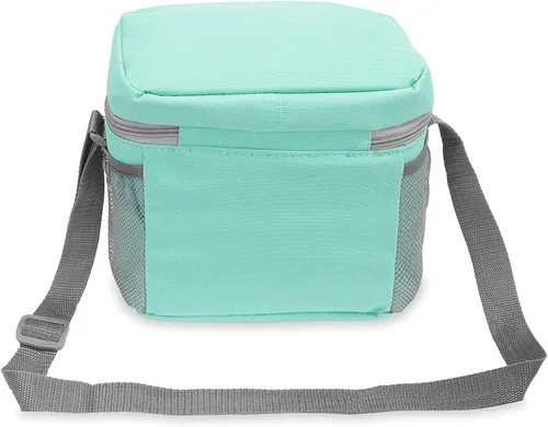 Vista 4 de Everest Cooler Bolsa para el almuerzo, Verde agua), CB6-AQ