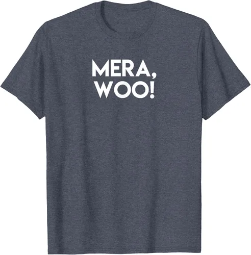Vista 26 de Puerto Rico Urban Sayings MERA WOO - Camiseta divertida Negro
