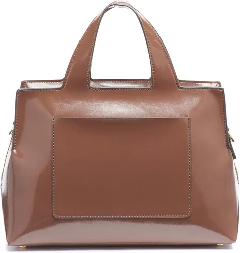 Vista 2 de Calvin Klein Neat Glazed Patent Statement - Bolso