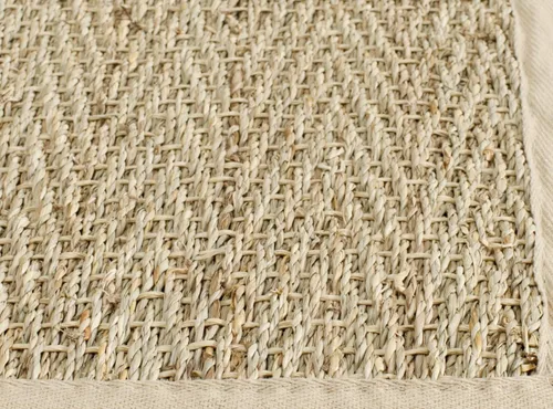 Vista 5 de Safavieh Colección de fibra natural NF115P - Alfombra (fibra natural), color gris, Fibras naturales