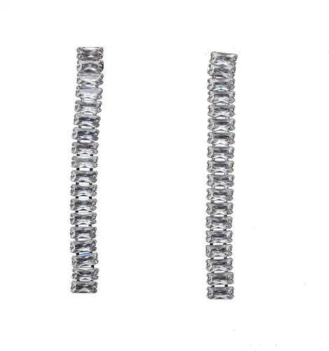 Vista 6 de Collar con colgante de circonita cúbica para niñas y mujeres, collar de letras delicadas para mujeres y niñas, conjunto de joyas para mujeres