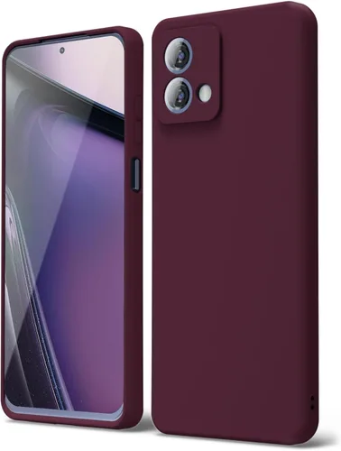 Vista 46 de oakxco para Motorola Moto G Stylus 5g 2021 Funda de teléfono de silicona líquida, delgada y suave, de goma de caucho, TPU, cubierta simple y lisa