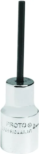 Vista 2 de Proto J4770-2.5M 1/4" Drive Hex Bit Socket, 0.098 in